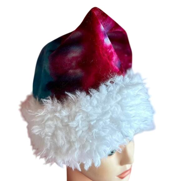 Handcrafted Tie-Dye Santa Hat - Picture 6 of 7